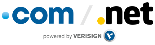 .com / .net powered by VERISIGN logo